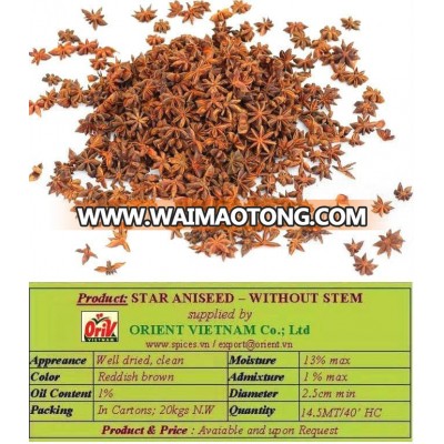 clean star anise